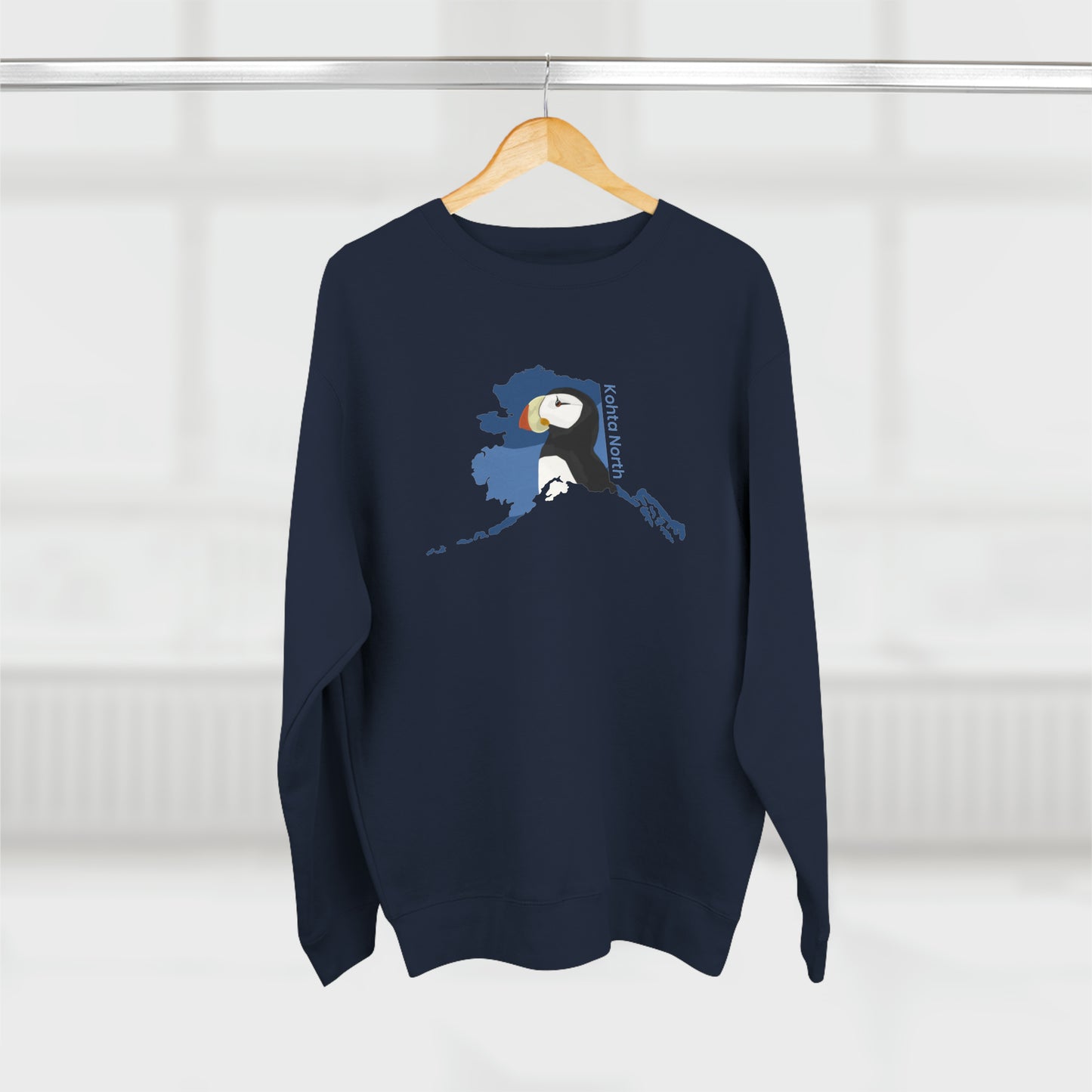 Alaska Puffin Crewneck Sweatshirt