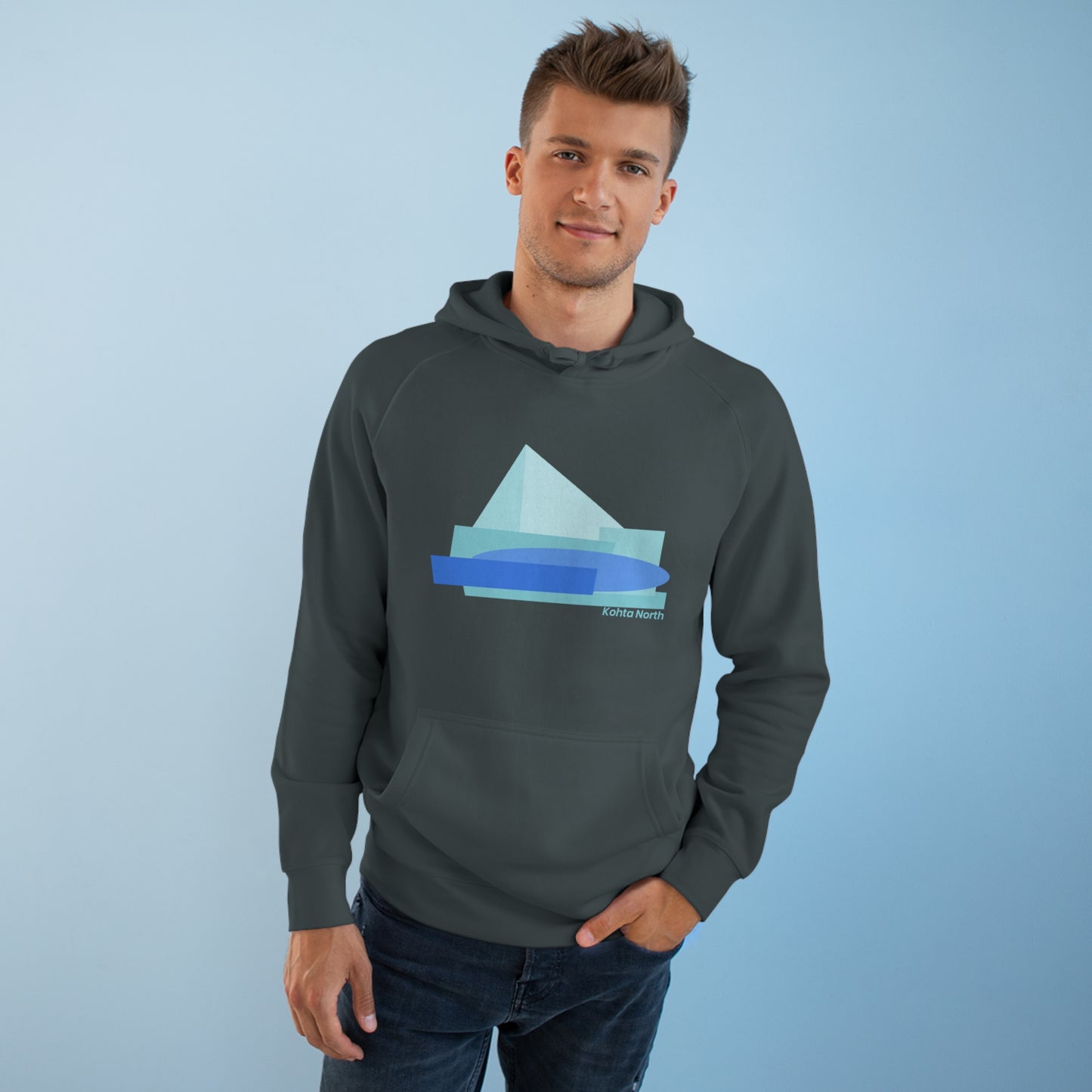 Mountain Blue Hoodie