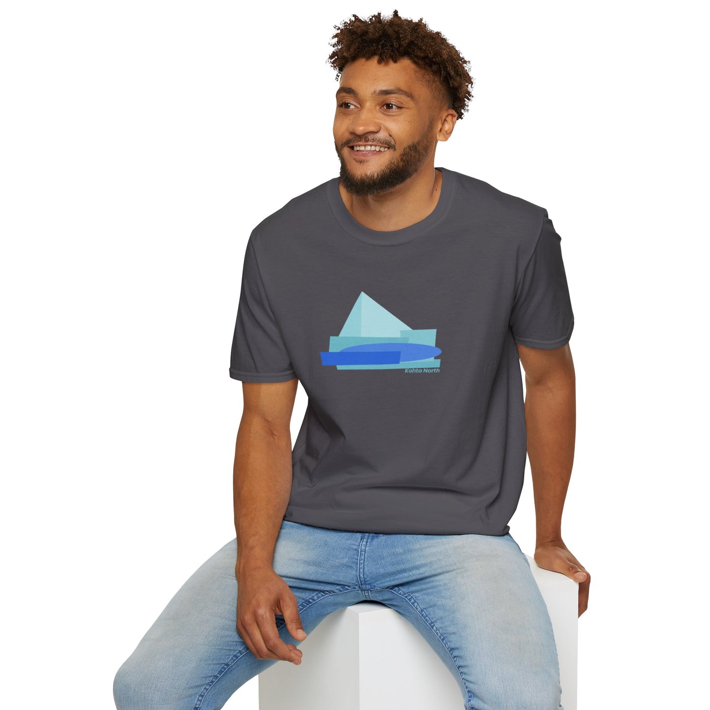 Mountain Blue Softstyle T-Shirt