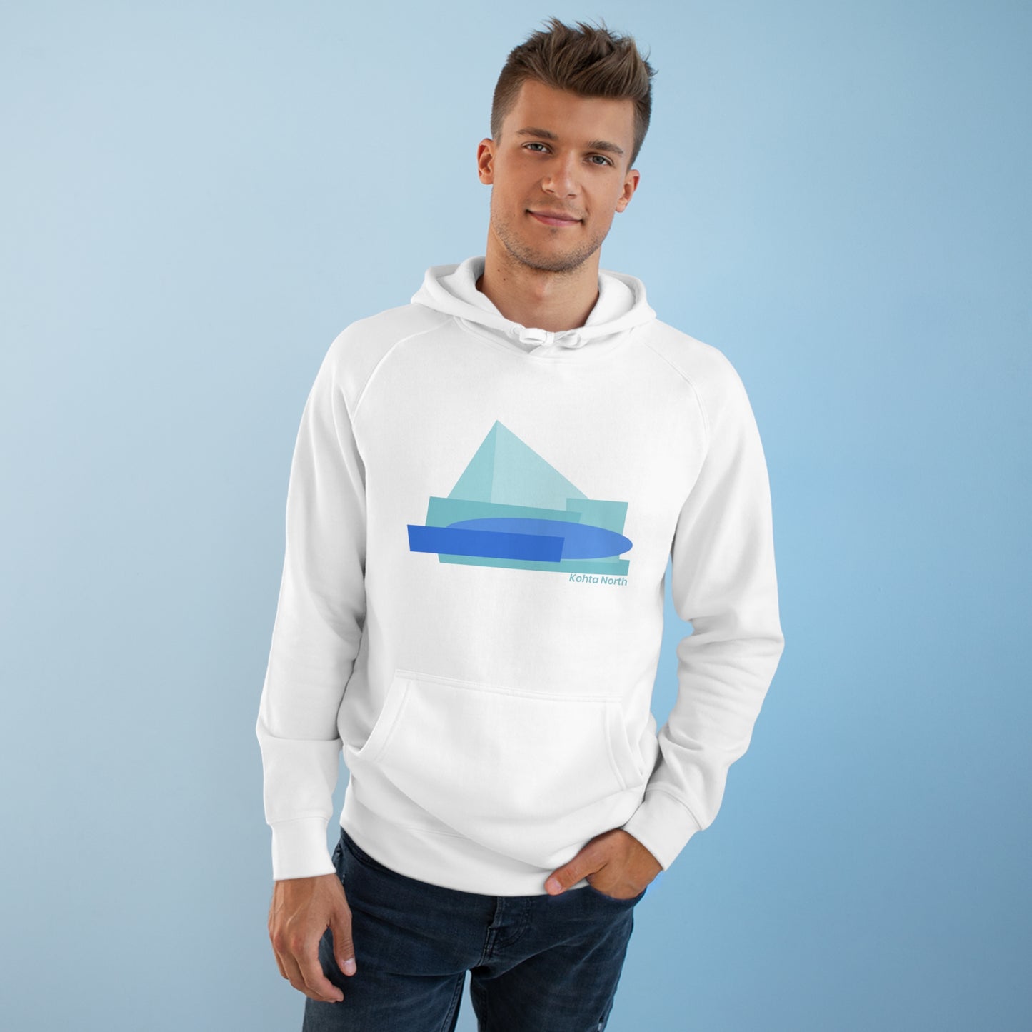 Mountain Blue Hoodie