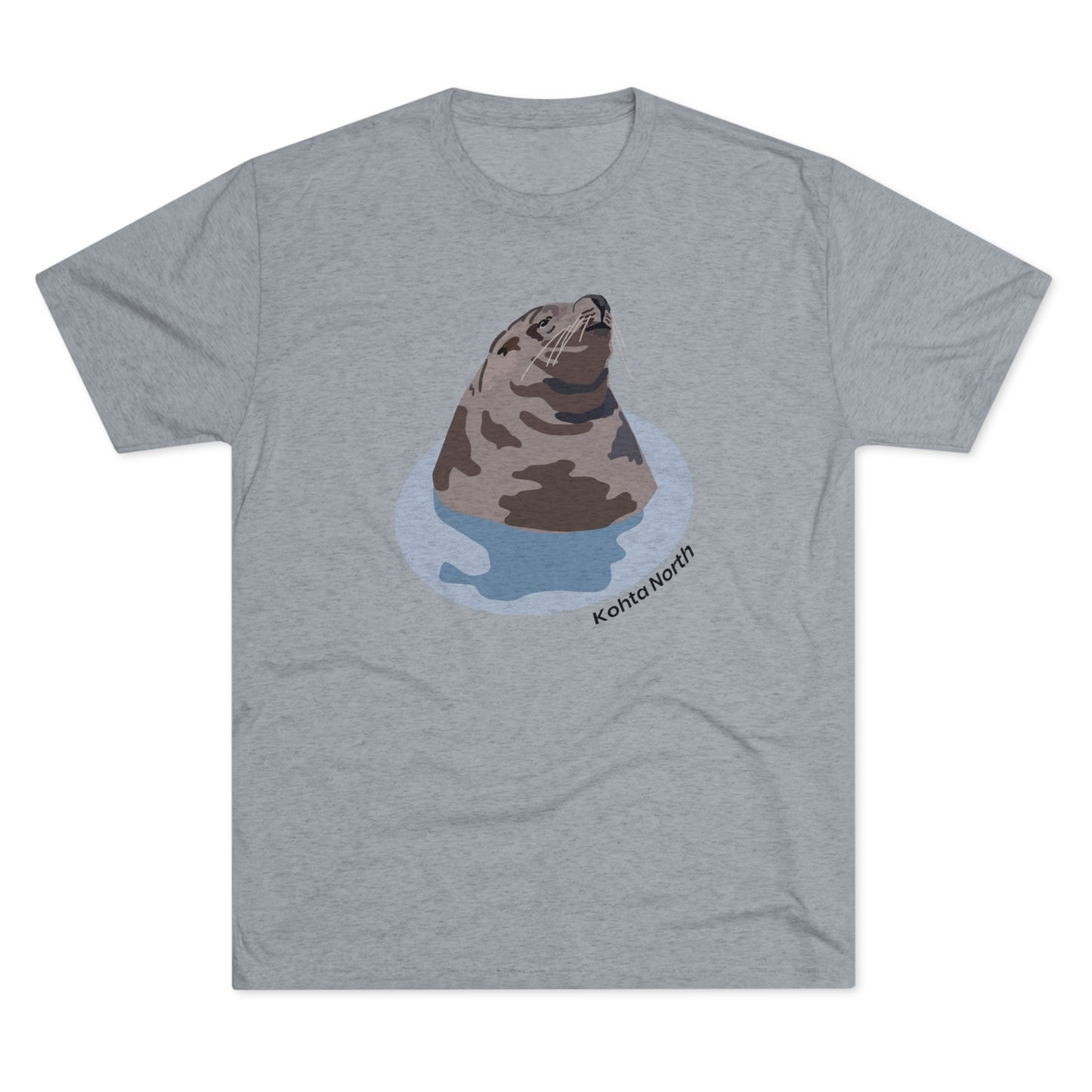 Sea Lion Tri-Blend Crew Tee