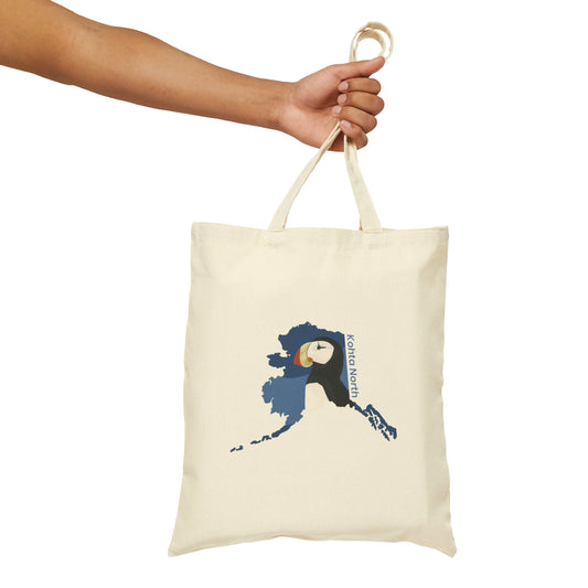 Alaska Puffin Tote Bag