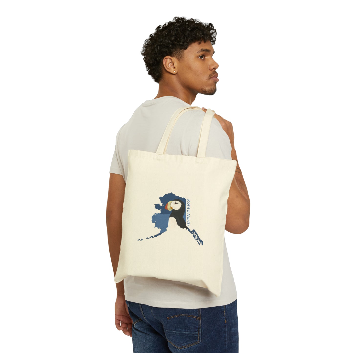 Alaska Puffin Tote Bag