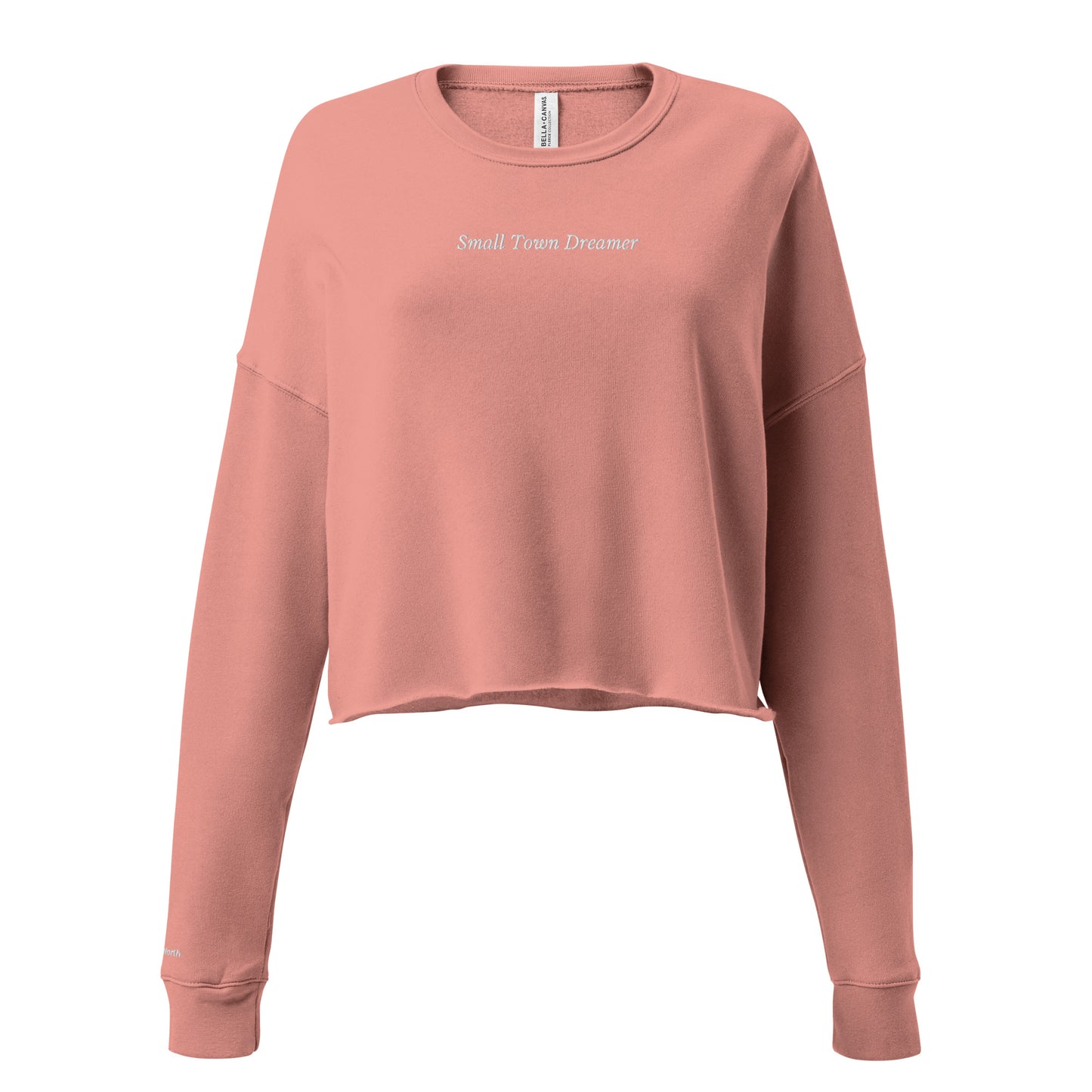 Women's Small Town Dreamer Crop Sweatshirt