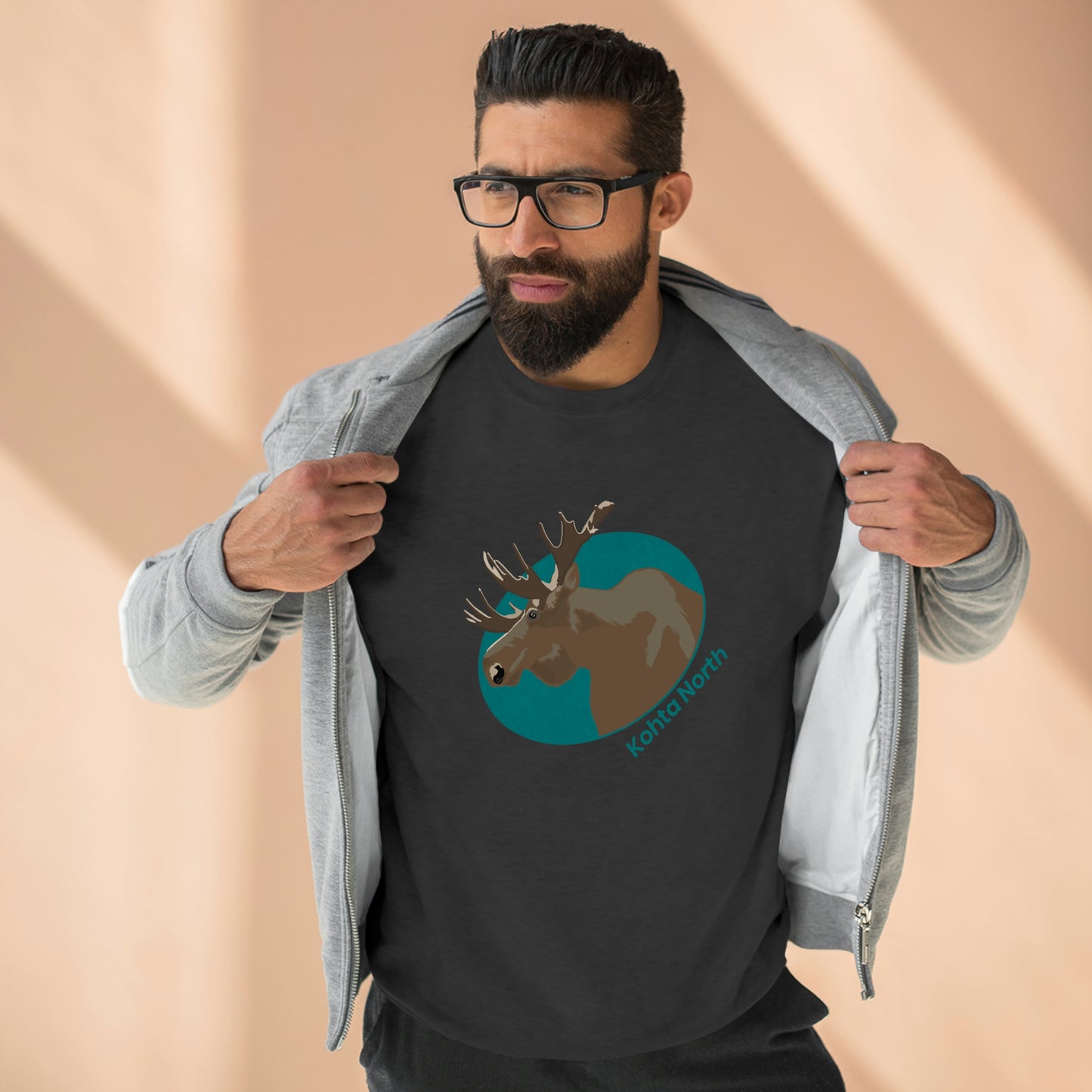 Moose Crewneck Sweatshirt