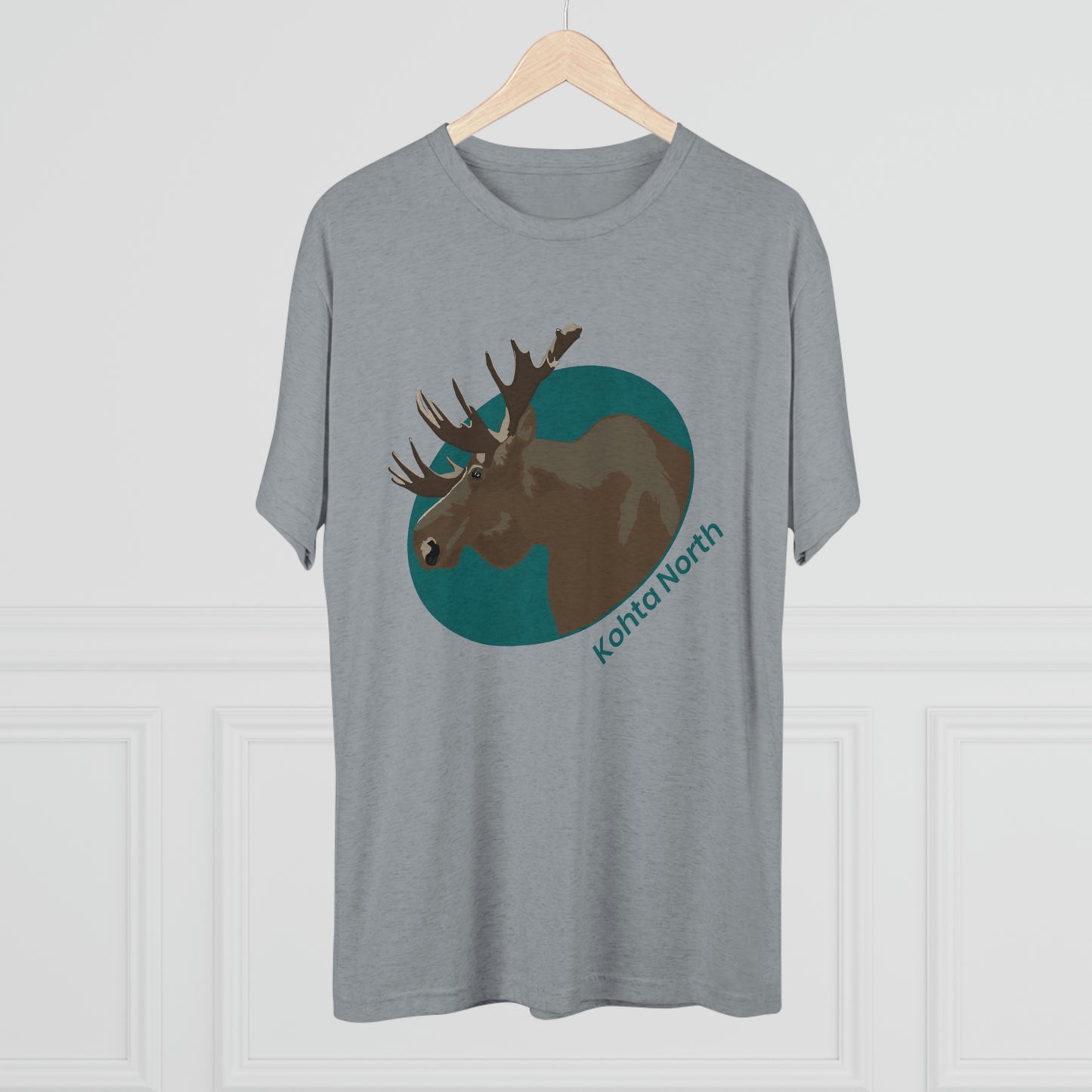 Moose Tri-Blend Crew Tee