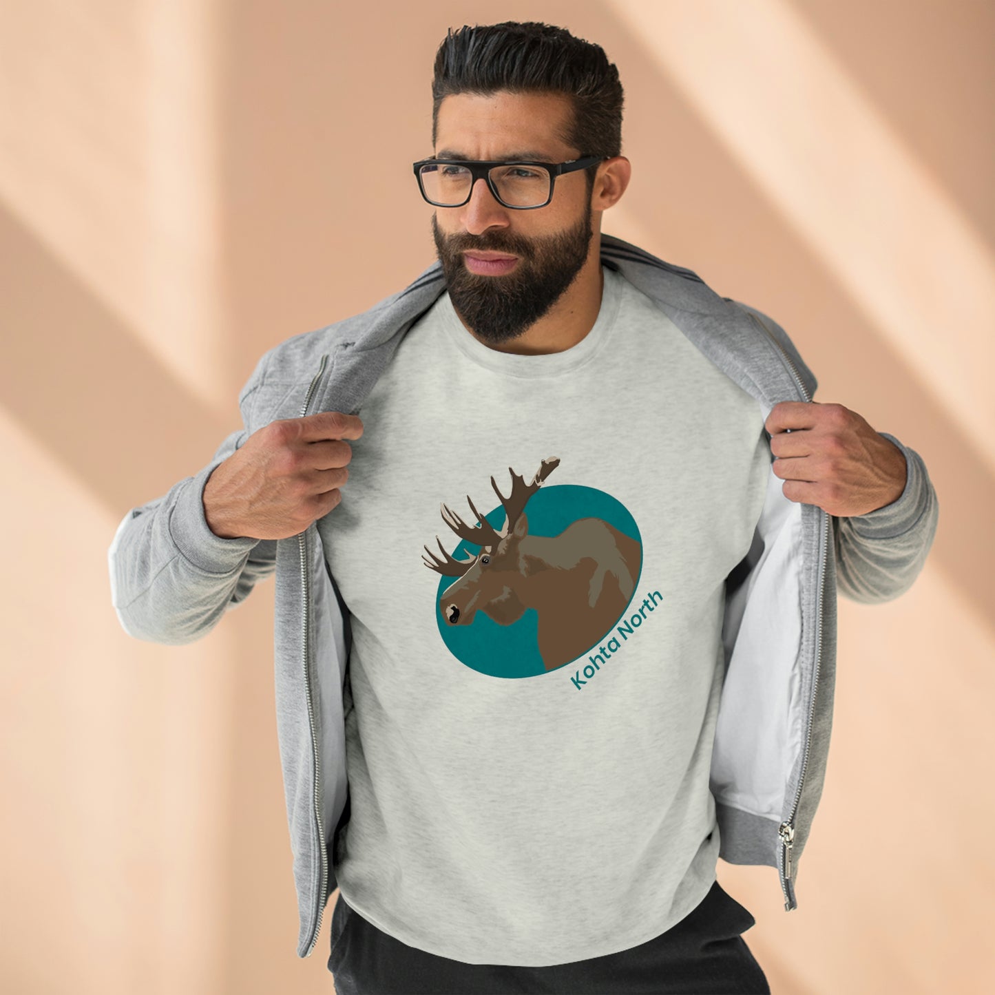 Moose Crewneck Sweatshirt