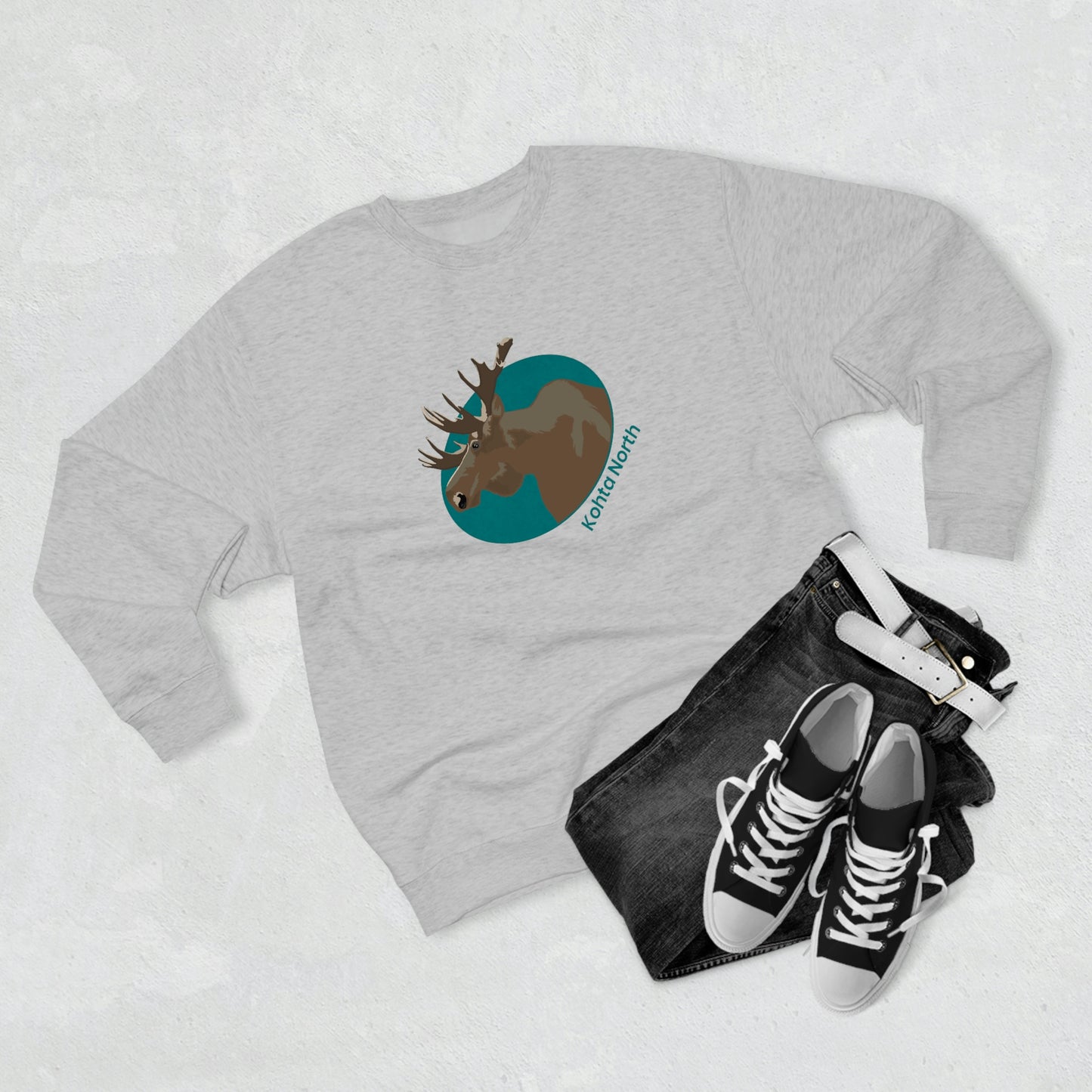 Moose Crewneck Sweatshirt