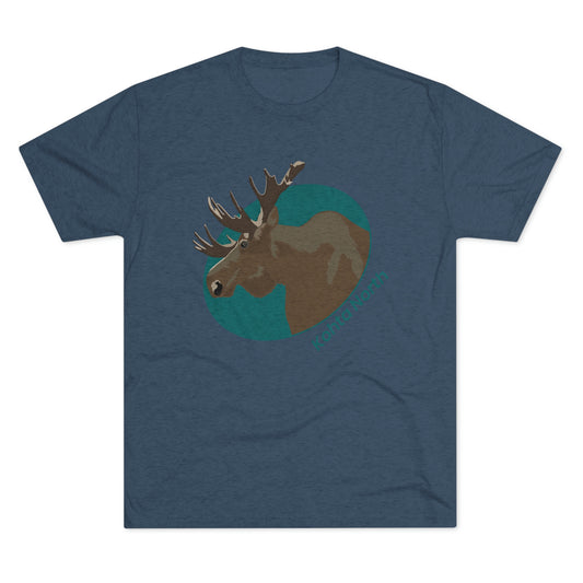 Moose Tri-Blend Crew Tee