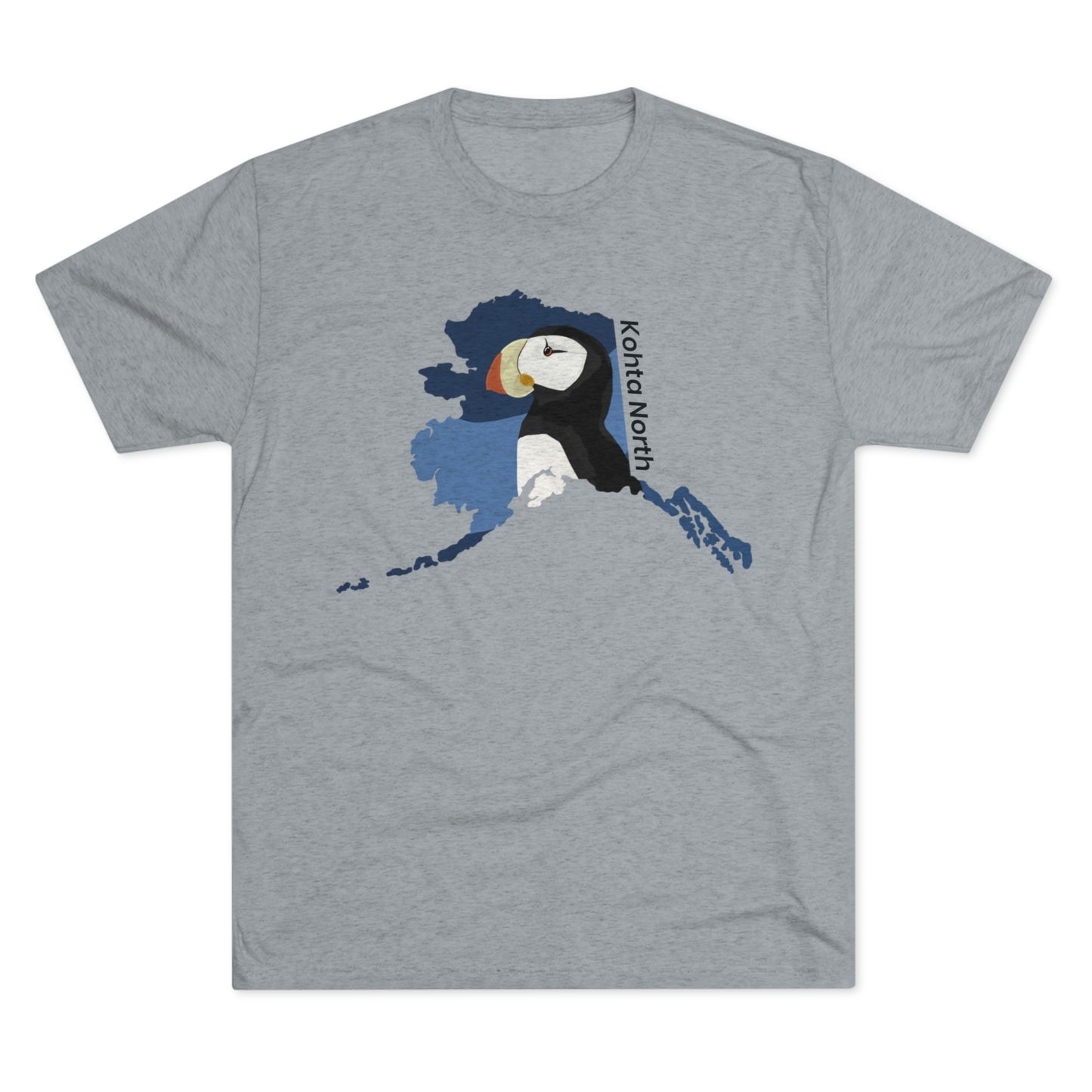 Alaska Puffin Tri-Blend Crew Tee