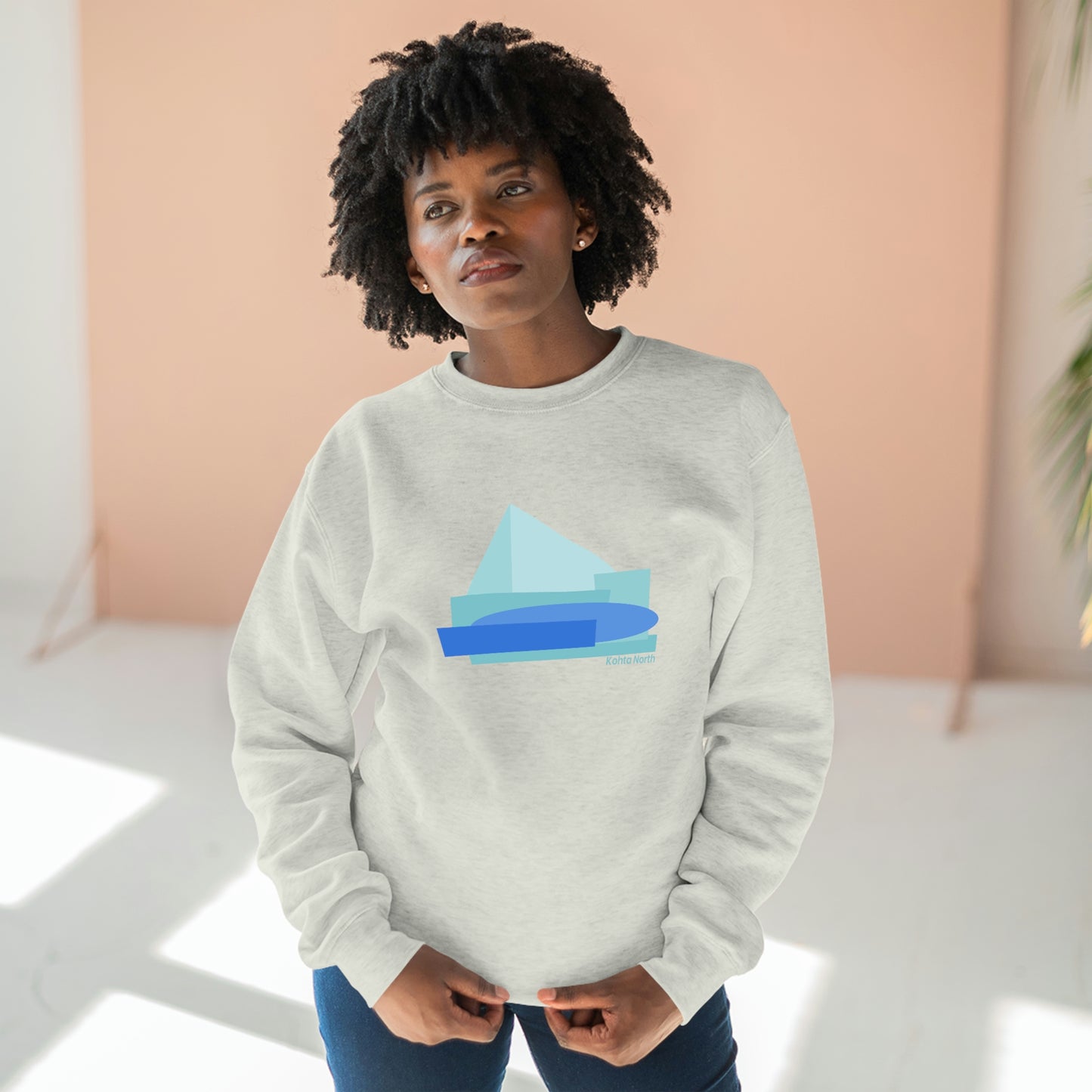 Mountain Blue Crewneck Sweatshirt