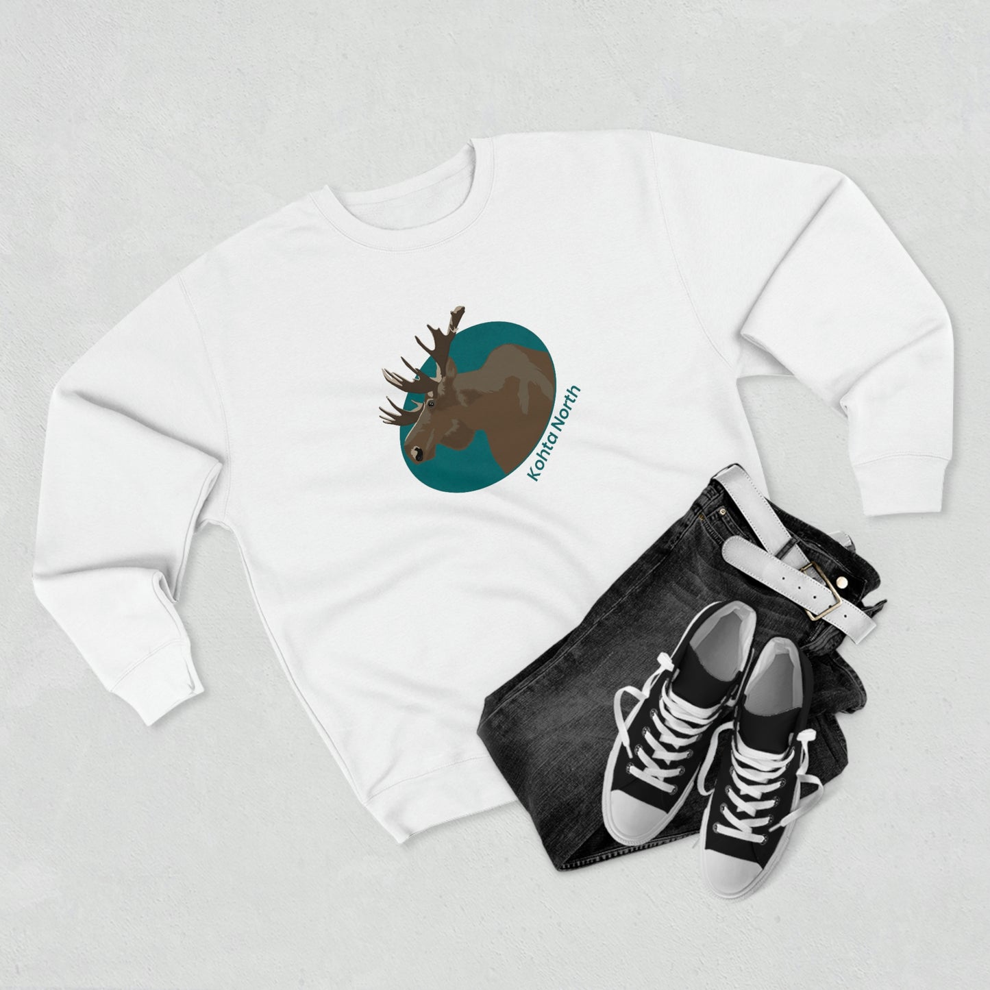 Moose Crewneck Sweatshirt