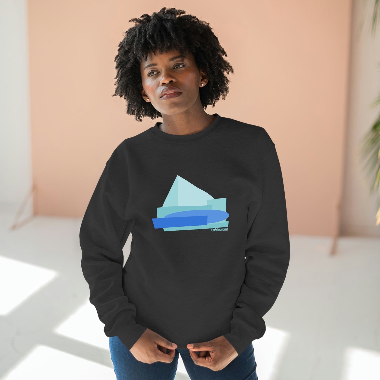 Mountain Blue Crewneck Sweatshirt