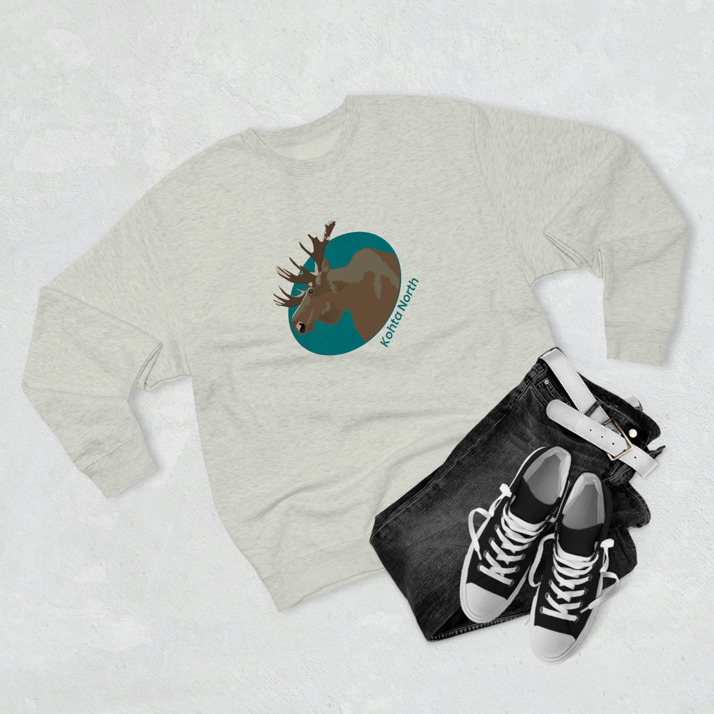 Moose Crewneck Sweatshirt