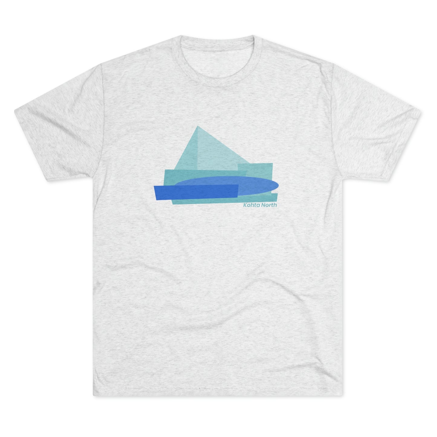 Mountain Blue Tri-Blend Crew Tee