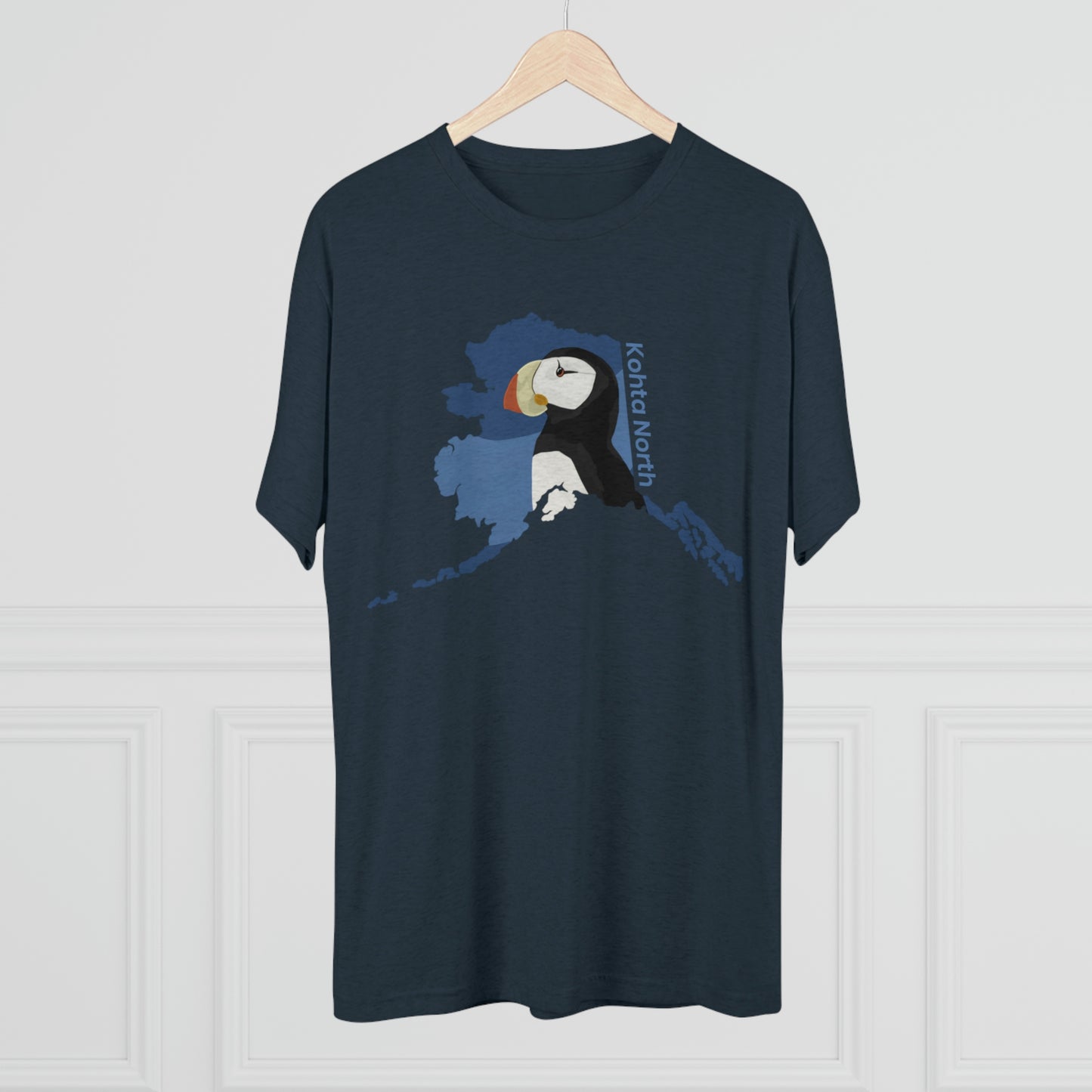 Alaska Puffin Tri-Blend Crew Tee