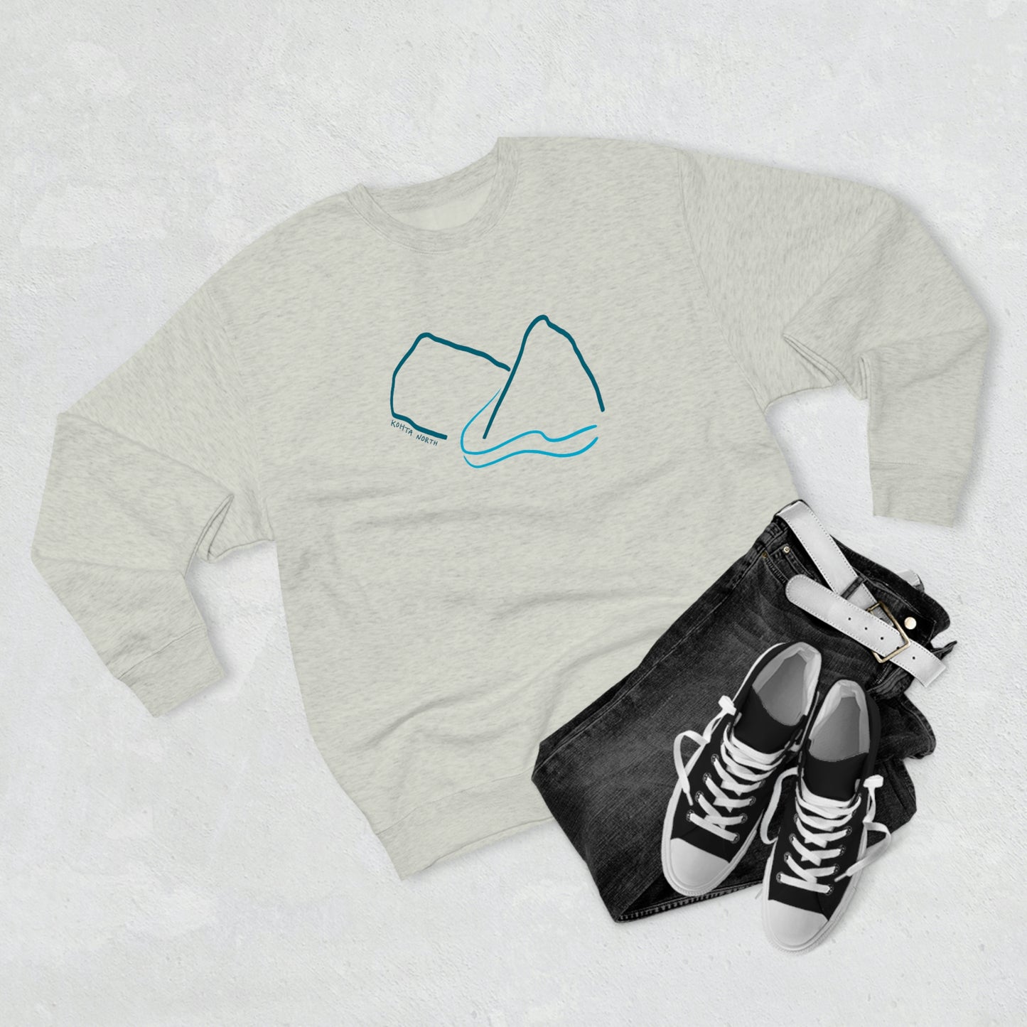 Alaska Terrain Crewneck Sweatshirt