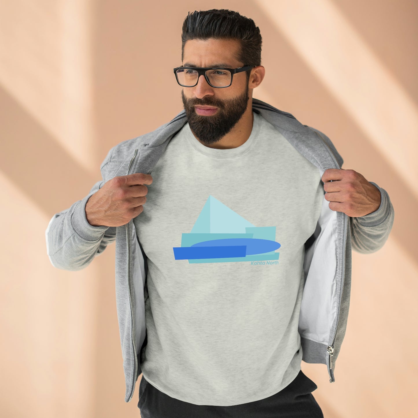 Mountain Blue Crewneck Sweatshirt