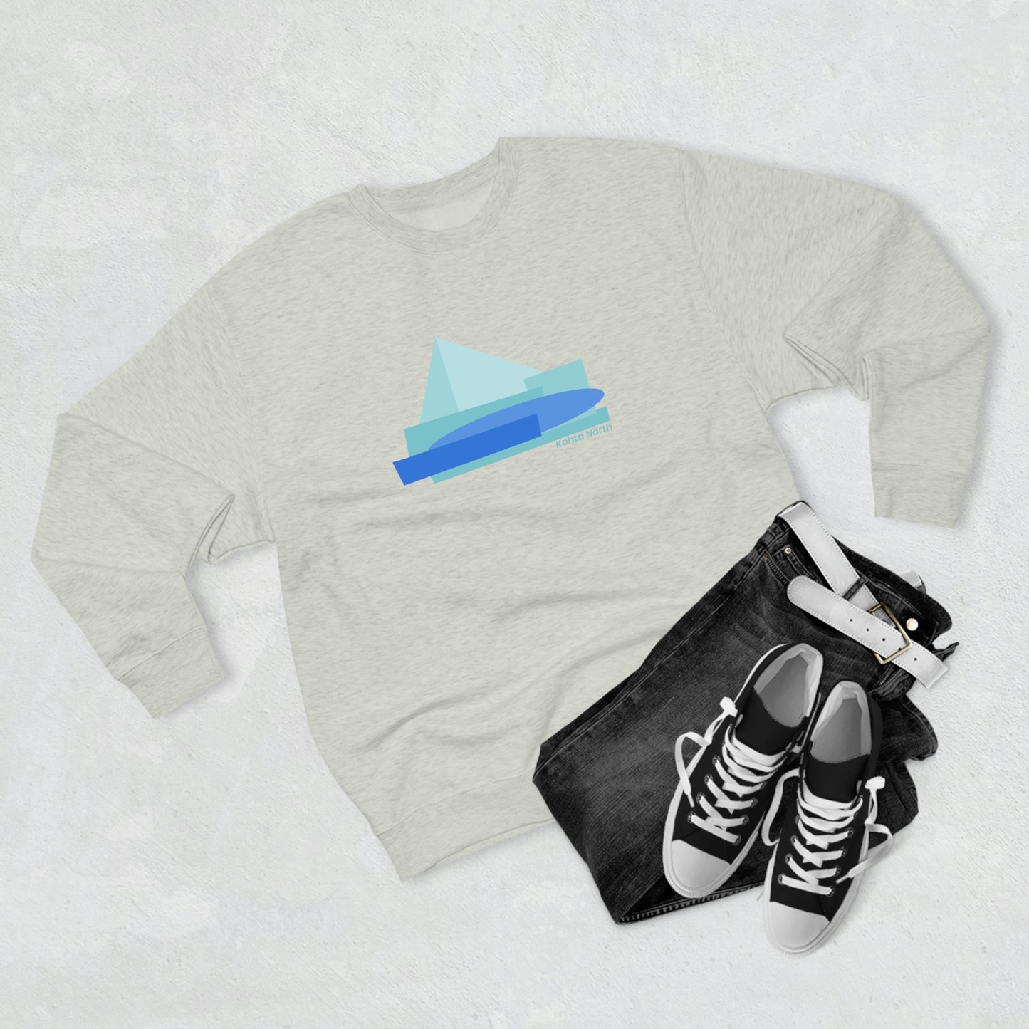 Mountain Blue Crewneck Sweatshirt