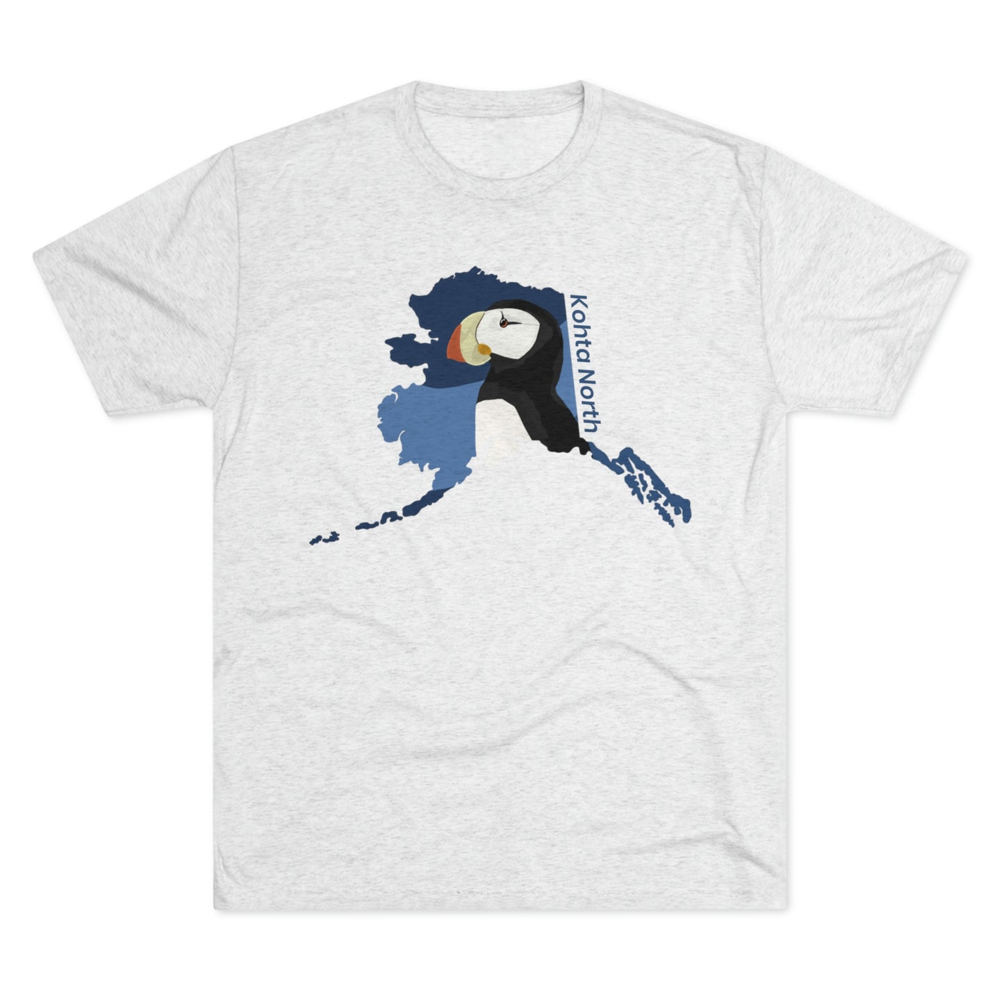 Alaska Puffin Tri-Blend Crew Tee