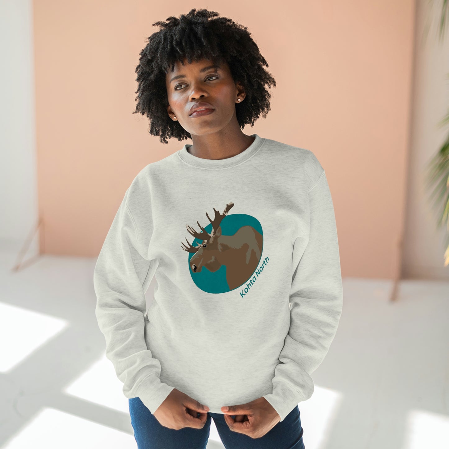 Moose Crewneck Sweatshirt