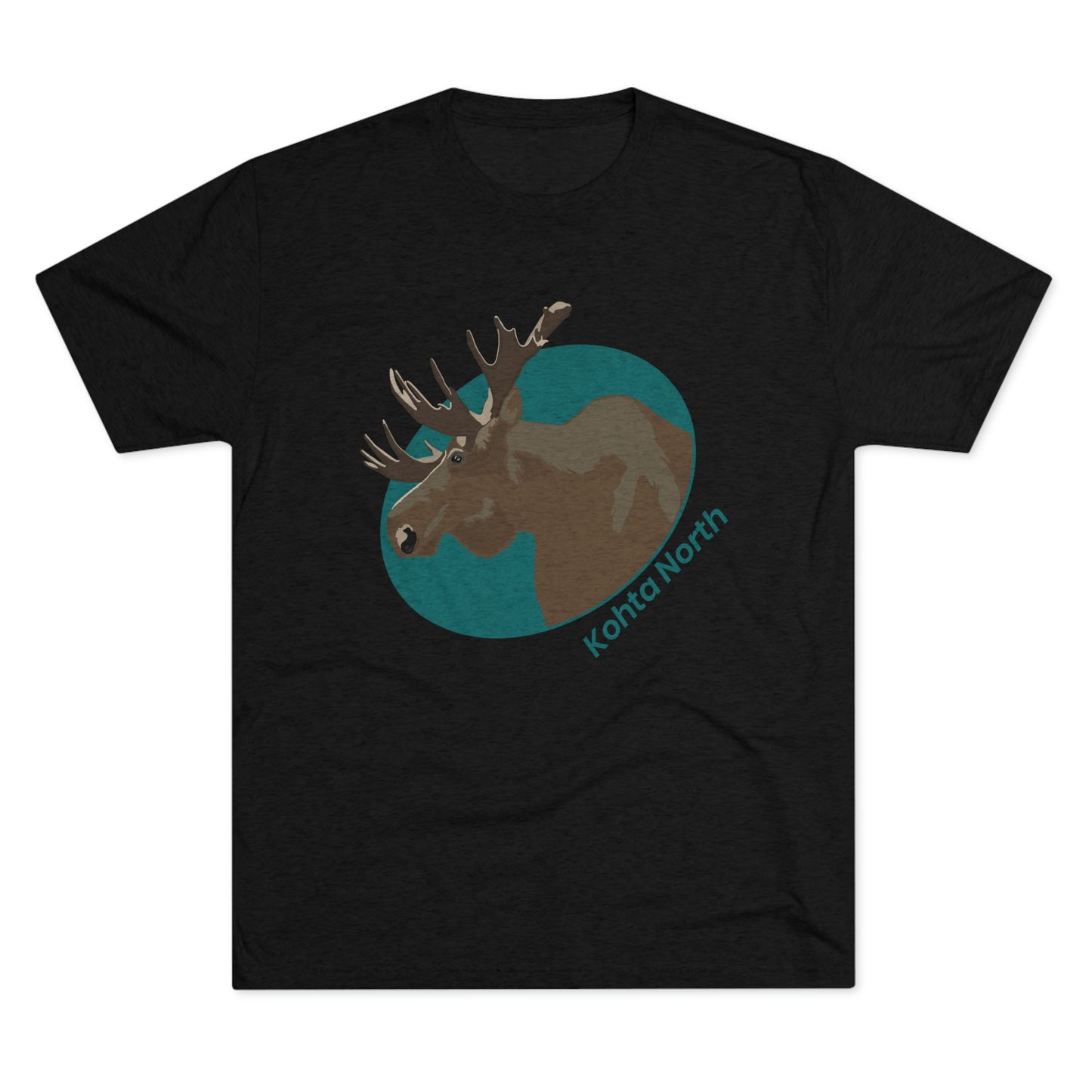 Moose Tri-Blend Crew Tee