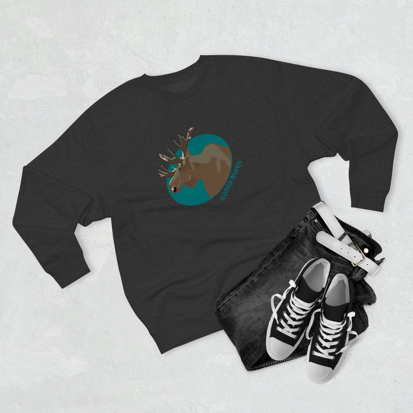 Moose Crewneck Sweatshirt